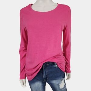 No Boundaries Round Neck Long Sleeve Tee Size L